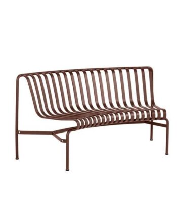 Hay Palissade Park Dining Bænk In   Stk  Ink  Monterings Set Ikke Fritstående Iron Red