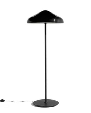 Hay Pao Steel Gulvlampe Sort