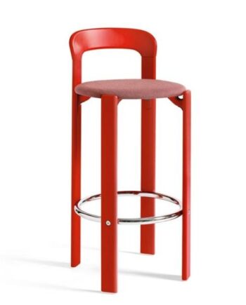 Hay Rey Barstol Scarlet Red Steelcut Trio 636