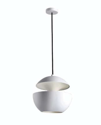 Here Comes The Sun Pendel Hvid Hvid 25 Cm