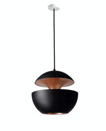 Here Comes The Sun Pendel Sort Kobber 35 Cm