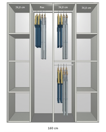 Inventar Fra Bredde 140 Cm Til 160 Cm Model