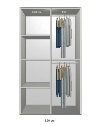 Inventar Fra Bredde 100 Cm Til 120 Cm Model