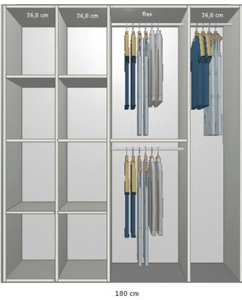 Inventar Fra Bredde 160 Cm Til 180 Cm Model
