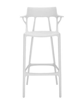 Kartell      Barstol H75 Hvid