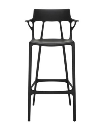 Kartell      Barstol H75 Sort