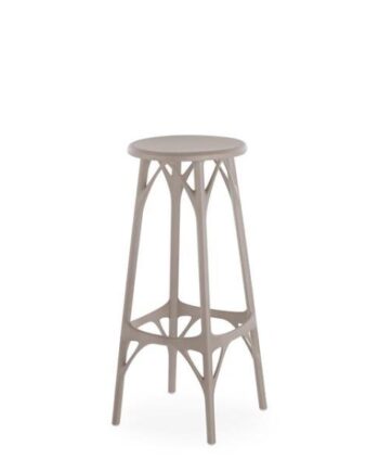 Kartell      Light Skammel H75 Grå