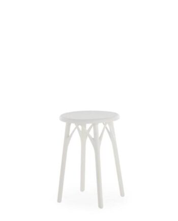 Kartell      Light Skammel H45 Hvid