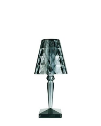 Kartell Big Battery Transportabel Lampe Lys Blå