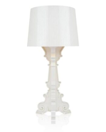 Kartell Bourgie Bordlampe Mat Hvid