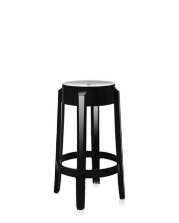Kartell Charles Ghost Barstol H65 Blank Sort