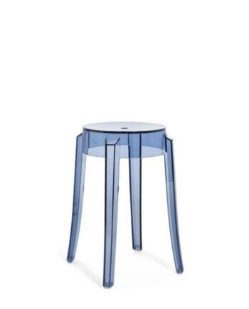 Kartell Charles Ghost Skammel H45 Blå