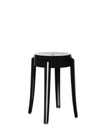 Kartell Charles Ghost Skammel H45 Blank Sort