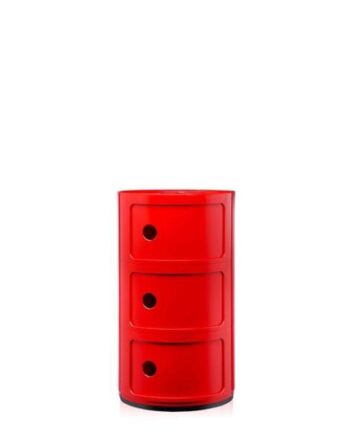 Kartell Componibili   Skab Rød