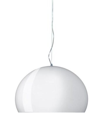 Kartell Fl   Pendel Hvid Mellem