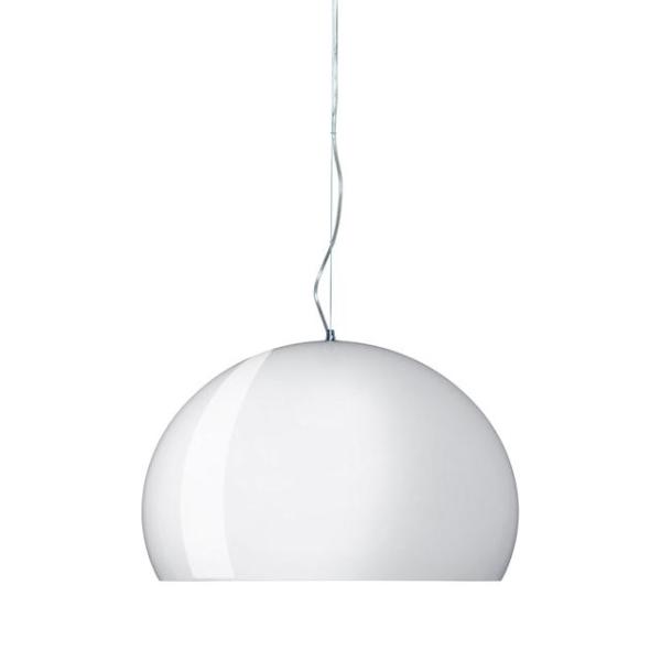 Kartell Fl Pendel Hvid Mellem