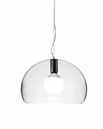 Kartell Fl   Pendel Transparent Mellem
