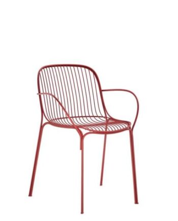 Kartell Hiray Spisebordsstol Med Armlæn Bordeaux