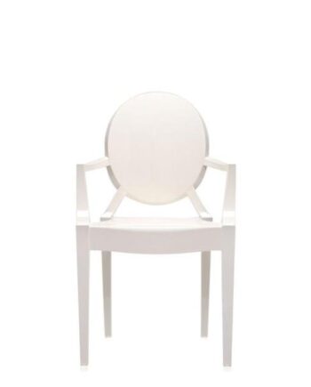 Kartell Louis Ghost Spisebordsstol Blank Hvid