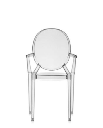 Kartell Louis Ghost Spisebordsstol Grå