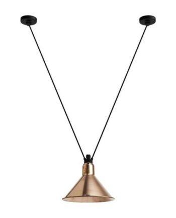 Lampe Gras N323   Conic Pendel Rå Kobber