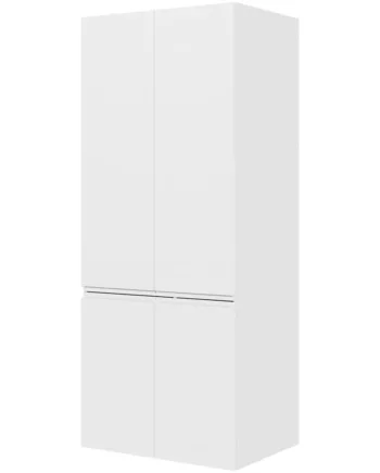 Multi-living Combiskab 80 Cm Med   Hylder  Bøjlestang Og   Låger