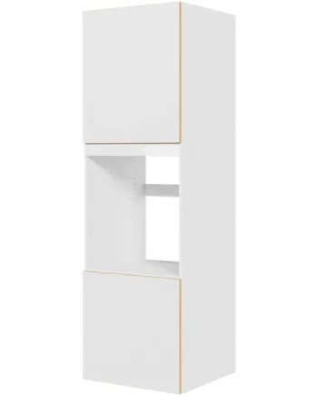 Multi-living Køkken Indbygningsskab   White Oak Line Til Ovn  : 195   Cm  : 60   Cm   Låger Bredde: 60 Cm
