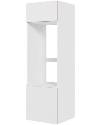 Multi-living Køkken Indbygningsskab   White Oak Line Til Ovn  : 195   Cm  : 60   Cm Toplåger   Hyldeskab Bredde: 60 Cm