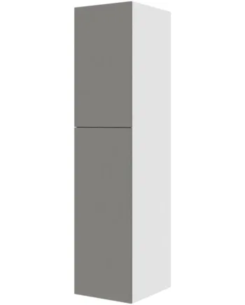 Multi-living Køkken Ekstra Højt Hyldeskab    Cibo Grigio  : 214   Cm  : 60   Cm   Delt Låge Inklusiv   Hylder Bredde: 50 Cm