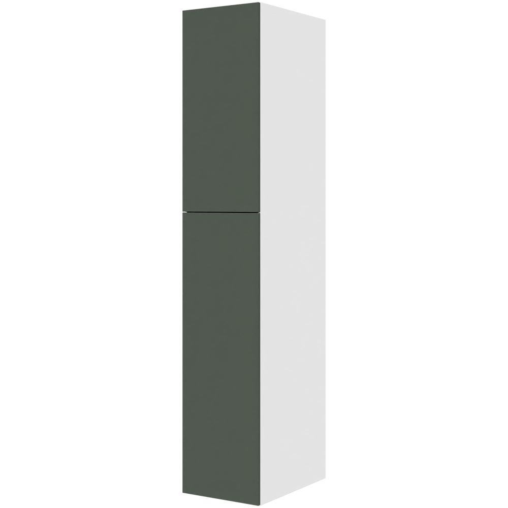 Multi-living Køkken Ekstra Højt Hyldeskab Cibo Verde : 214 Cm : 60 Cm Delt Låge Inklusiv Hylder Bredde: 40 Cm