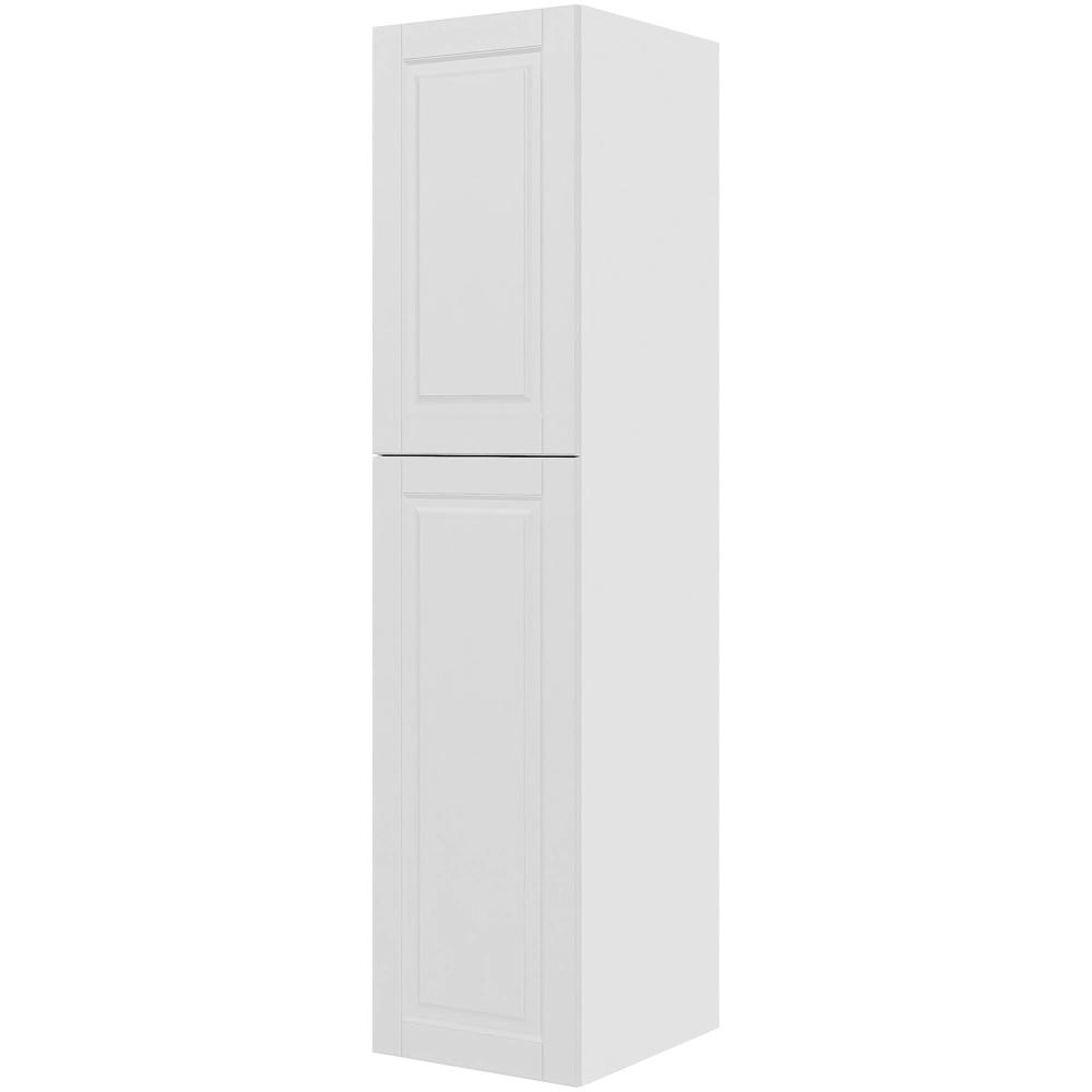 Multi-living Køkken Ekstra Højt Hyldeskab Romantik : 214 Cm : 60 Cm Delt Låge Inklusiv Hylder Bredde: 50 Cm