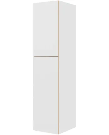 Multi-living Køkken Ekstra Højt Hyldeskab    White Oak Line  : 214   Cm  : 60   Cm   Delt Låge Inklusiv   Hylder Bredde: 50 Cm