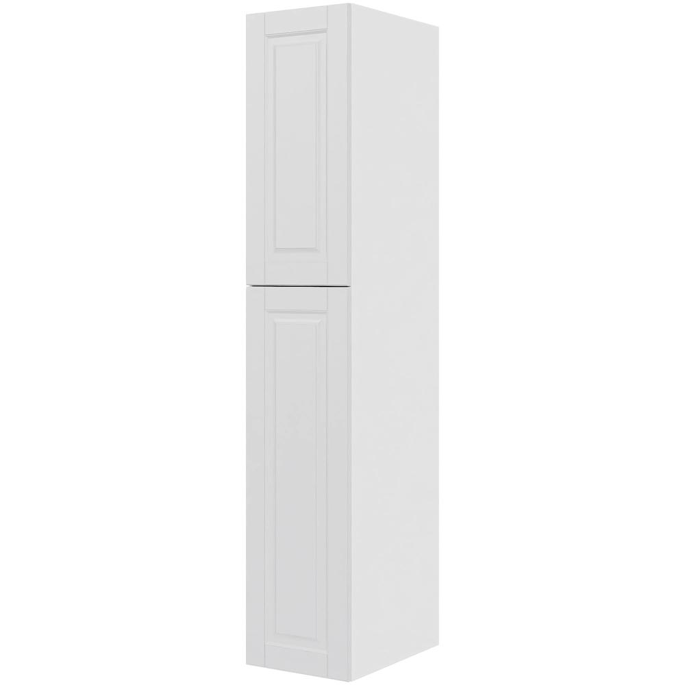 Multi-living Køkken Ekstra Højt Kosteskab Romantik : 214 Cm : 60 Cm Inklusiv Hylde Trådreol Slangeholder Bredde: 40 Cm
