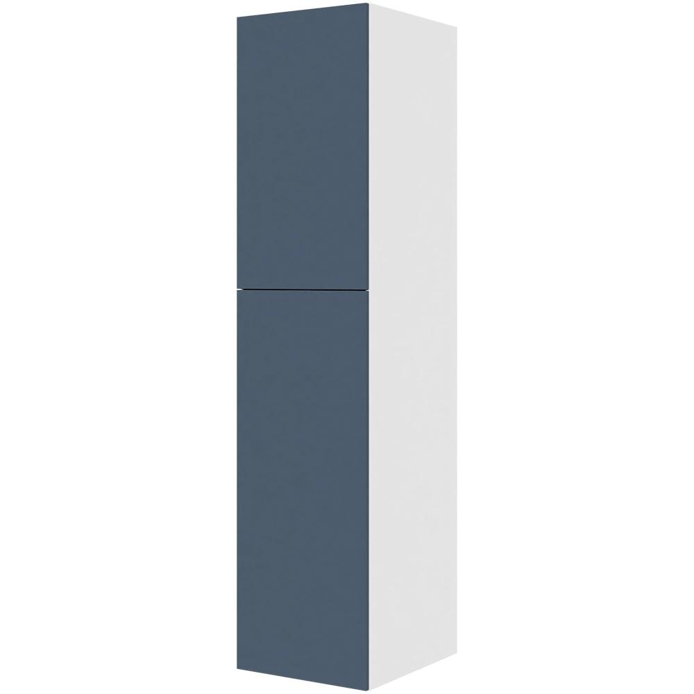 Multi-living Køkken Ekstra Højt Tomt Skab Cibo Blue : 214 Cm : 60 Cm -delt Låge Bredde: 50 Cm