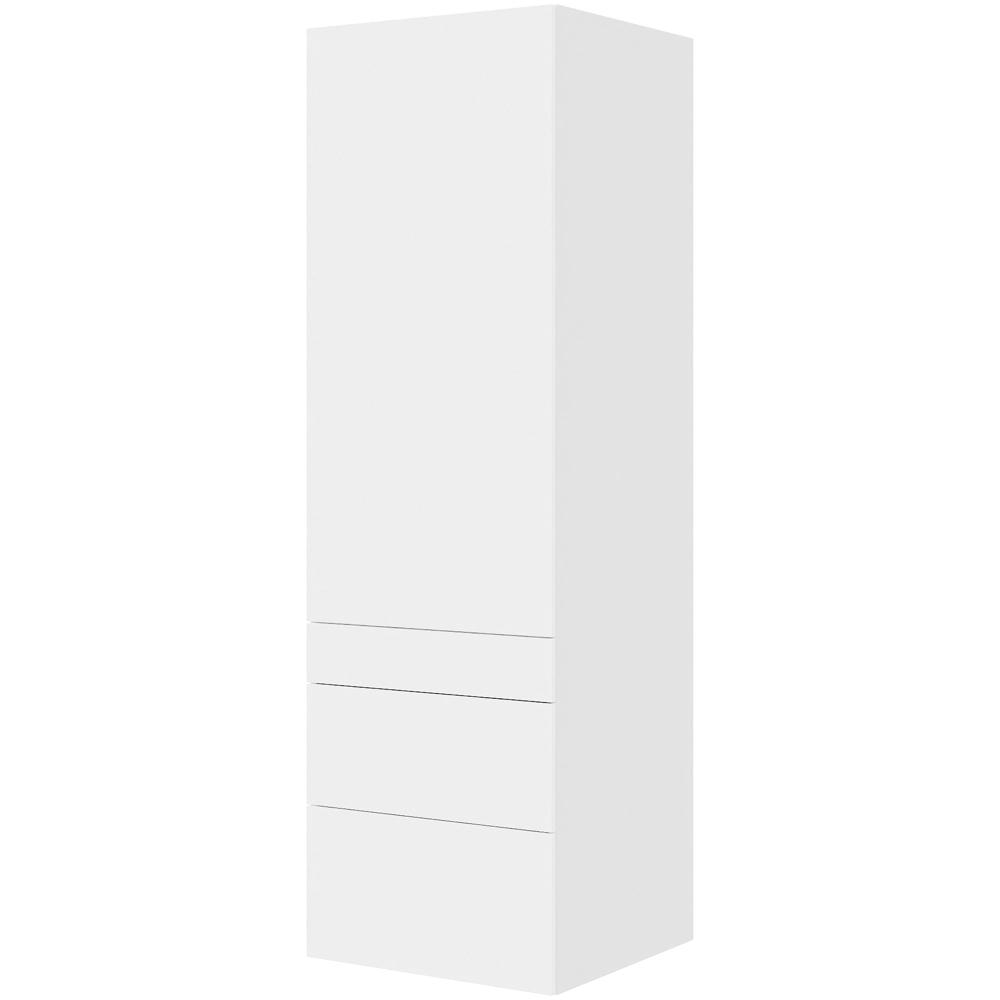 Multi-living Køkken Garderobeskab Cibo Bianco : 195 Cm : 60 Cm Låge Og Skuffer Fuldudtræk Softclose Bredde: 60 Cm