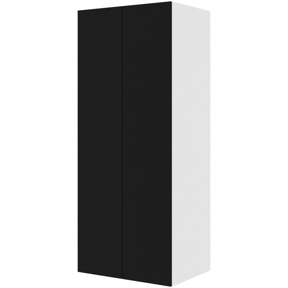 Multi-living Køkken Hyldeskab Cibo Nero : 195 Cm : 60 Cm Låger Inklusiv Hylder Bredde: 80 Cm