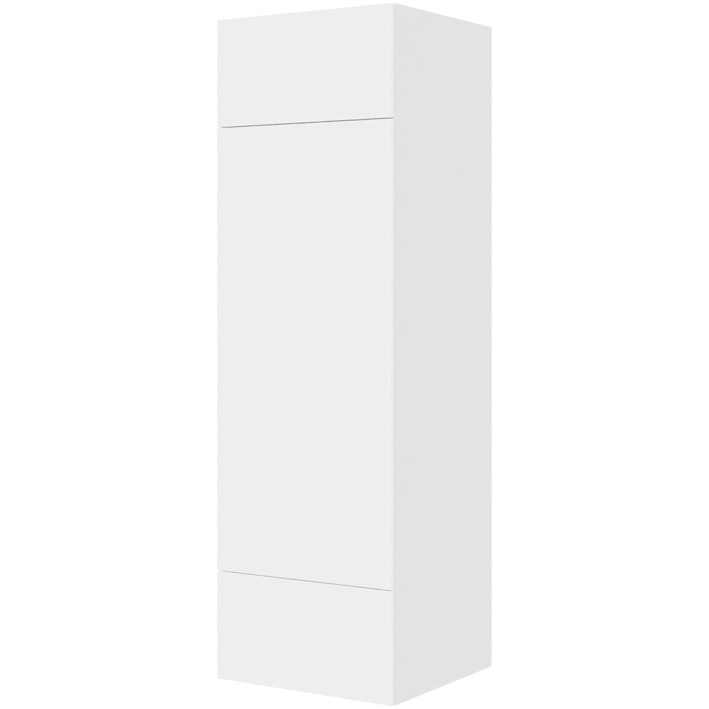 Multi-living Køkken Indbygningsskab Cibo Bianco Til Køl :195 Cm : 60 Cm Låge Skuffe Fuldudtræk Softluk Bredde: 60 Cm