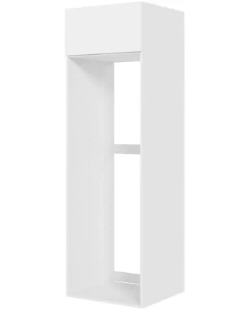 Multi-living Køkken Indbygningsskab   Cibo Bianco Til Køl  : 195   Cm  : 60   Cm Toplåge Bredde: 60 Cm