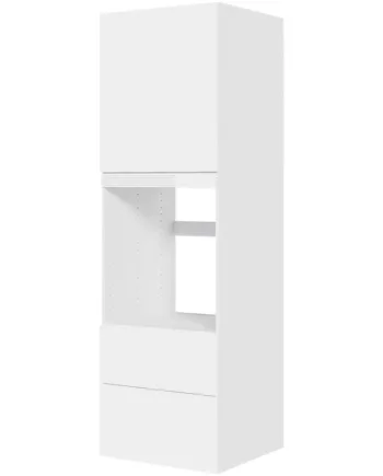 Multi-living Køkken Indbygningsskab   Cibo Bianco Til Ovn  : 195   Cm  : 60   Cm Deleudtræk Softluk Bredde: 60 Cm