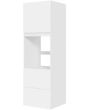 Multi-living Køkken Indbygningsskab   Cibo Bianco Til Ovn  : 195   Cm  : 60   Cm   Låger   Skuffe Look Bredde: 60 Cm