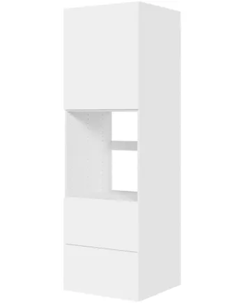 Multi-living Køkken Indbygningsskab   Cibo Bianco Til Ovn  : 195   Cm  : 60   Cm   Skuffer Fuldudtræk Softluk Bredde: 60 Cm