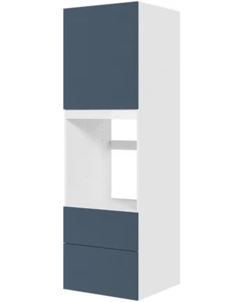 Multi-living Køkken Indbygningsskab   Cibo Blue Til Ovn  : 195   Cm  : 60   Cm   Låge     Skuffer Fuldudtræk Softluk Bredde: 60 Cm