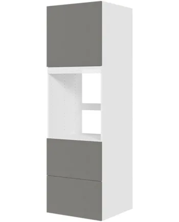 Multi-living Køkken Indbygningsskab   Cibo Grigio Til Ovn  : 195   Cm  : 60   Cm   Låger   Skuffe Look Bredde: 60 Cm