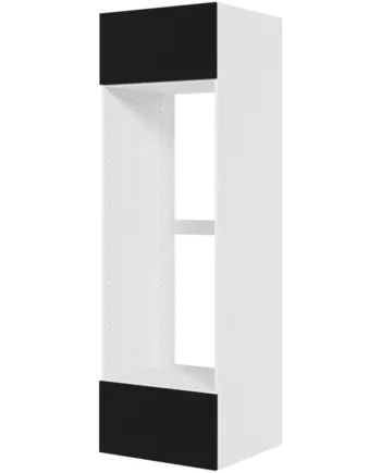Multi-living Køkken Indbygningsskab   Cibo Nero Til Køl  : 195   Cm  : 60   Cm Toplåge   Skuffe Med Fuldudtræk Softluk Bredde: 60 Cm