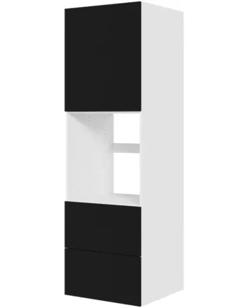 Multi-living Køkken Indbygningsskab   Cibo Nero Til Ovn  : 195   Cm  : 60   Cm   Skuffer Fuldudtræk Softluk Bredde: 60 Cm