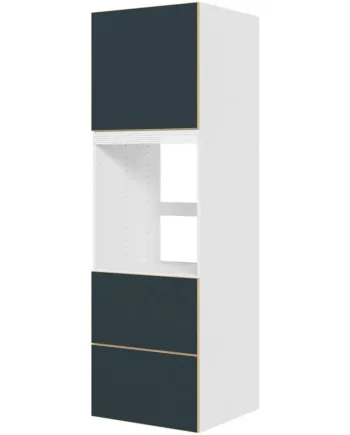 Multi-living Køkken Indbygningsskab   Køln Til Ovn  : 195   Cm  : 60   Cm   Låge     Skuffer Fuldudtræk Og Softclose Bredde: 60 Cm