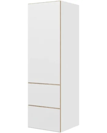Multi-living Køkken Indbygningsskab   London Til Køl  : 195   Cm  : 60   Cm  -delt Låge Med Skuffe Look Bredde: 60 Cm