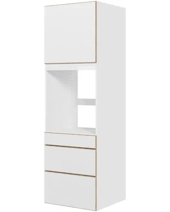 Multi-living Køkken Indbygningsskab   London Til Ovn  : 195   Cm  : 60   Cm   Skuffer Fuldudtræk Softluk Og   Låge Bredde: 60 Cm