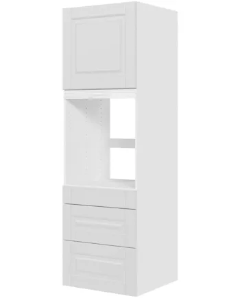 Multi-living Køkken Indbygningsskab   Romantik Til Ovn  : 195   Cm  : 60   Cm   Skuffer Deludtræk Softluk Og   Låge Bredde: 60 Cm