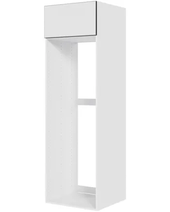 Multi-living Køkken Indbygningsskab   White Black Line Til Køl  : 195   Cm  : 60   Cm Toplåge Bredde: 60 Cm